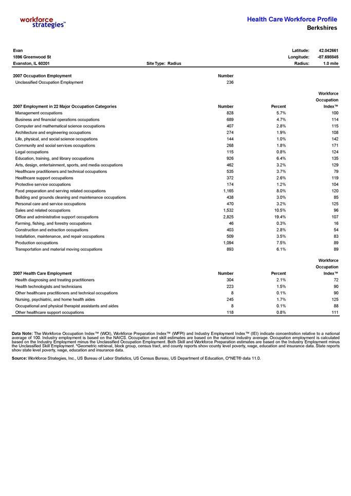 Buy Workforce Strategies Healthcare Workforce Profile